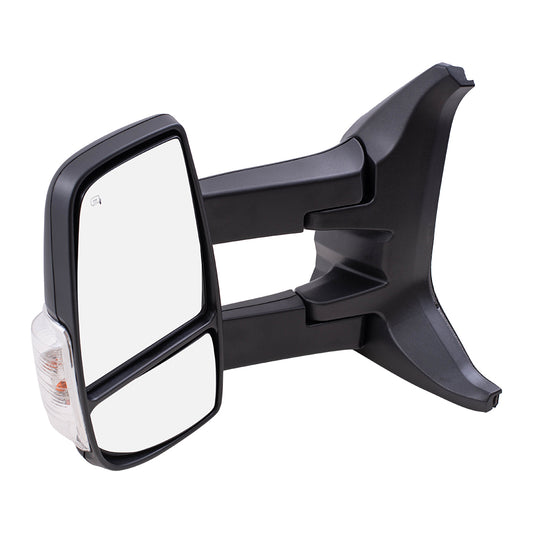 Power Mirror for 2015-2019 Transit-150 Low Roof Turn Signal Indicator Heated 2015-2019 Transit-250 2015-2019 Transit-350 2015-2019 Transit-350 HD EK4Z17683FB Left