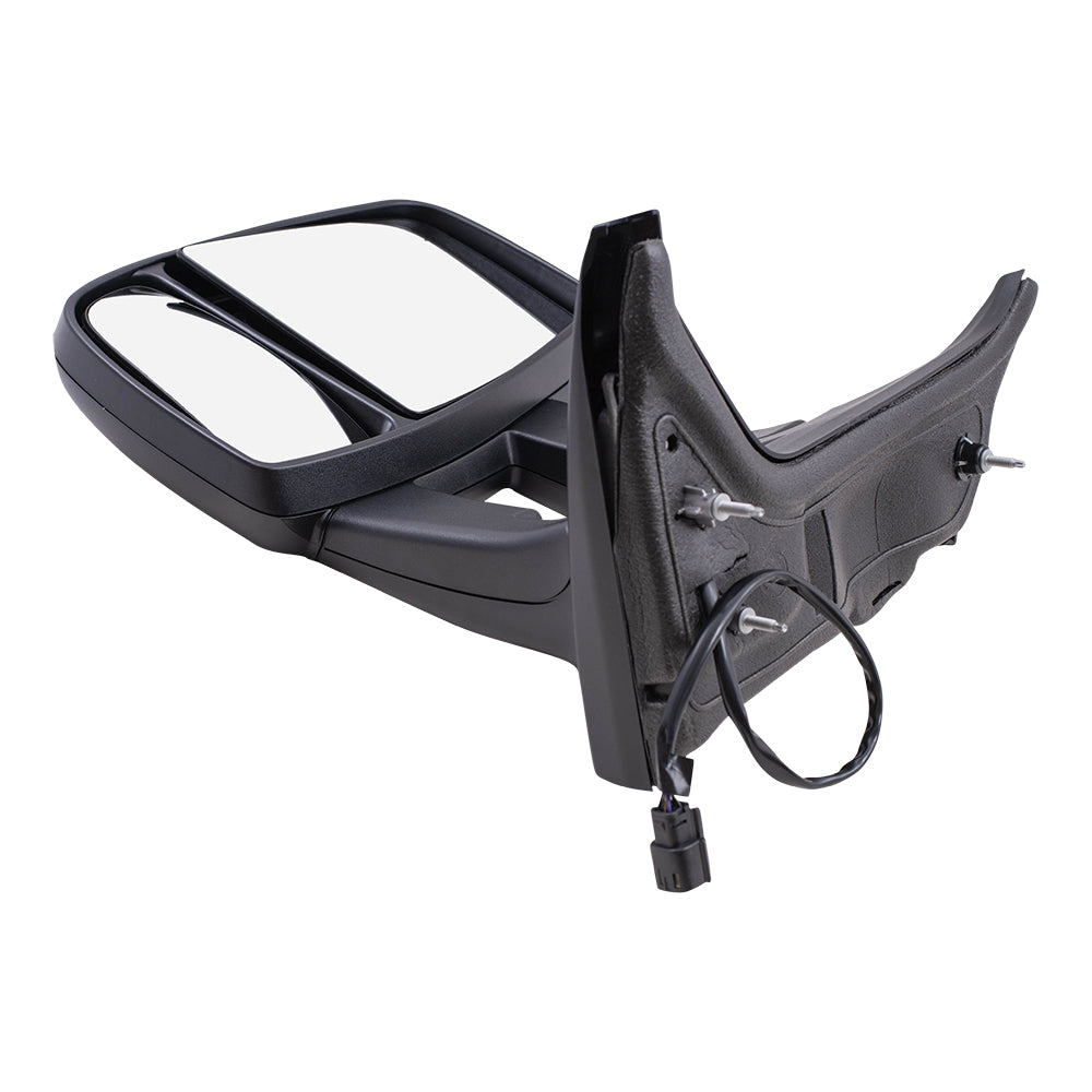 Power Mirror for 2015-2019 Transit-150 Medium & High Roof Dual Long Arms Turn Signal Indicator Heated for 2015-2019 Transit-250 CK4Z17683FB Left FO1320630