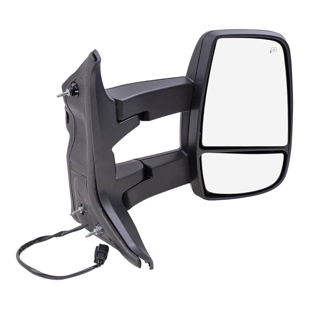 Power Mirror for 2015-2019 Transit-150 Medium & High Roof Dual Long Arms Turn Signal Indicator Heated for 2015-2019 Transit-250 CK4Z17682FB Right FO1321630