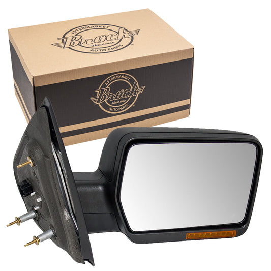 Power Mirror for 2007-2008 F-150 Turn Signal Indicator Heated Manual Fold 8L3Z17682FA Right FO1321321