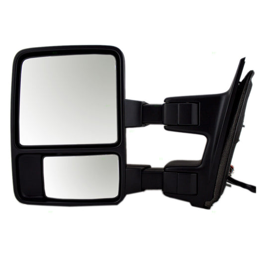 Power Towing Mirror for 2008 F-250 Super Duty Extendable Turn Signal Indicator Heated for 2008 F-350 Super Duty 8C3Z17683BC Left FO1320341