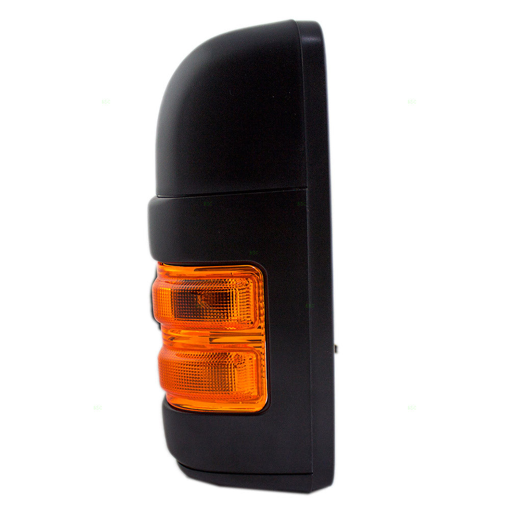 Power Towing Mirror for 2008 F-250 Super Duty Extendable Turn Signal Indicator Heated for 2008 F-350 Super Duty 8C3Z17683BC Left FO1320341