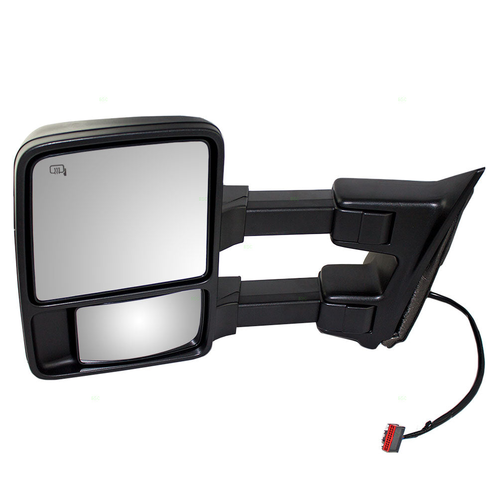 Power Towing Mirror for 2008 F-250 Super Duty Extendable Turn Signal Indicator Heated for 2008 F-350 Super Duty 8C3Z17683BC Left FO1320341