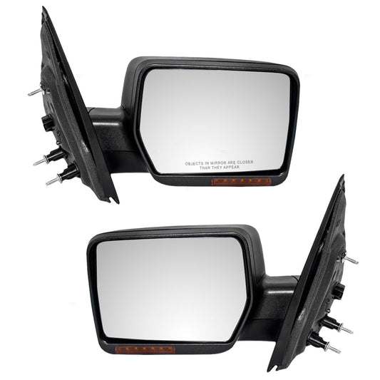 Power Mirror for 2004-2006 F-150 Turn Signal Indicator Heated 6L3Z17683CA Set FO1320242