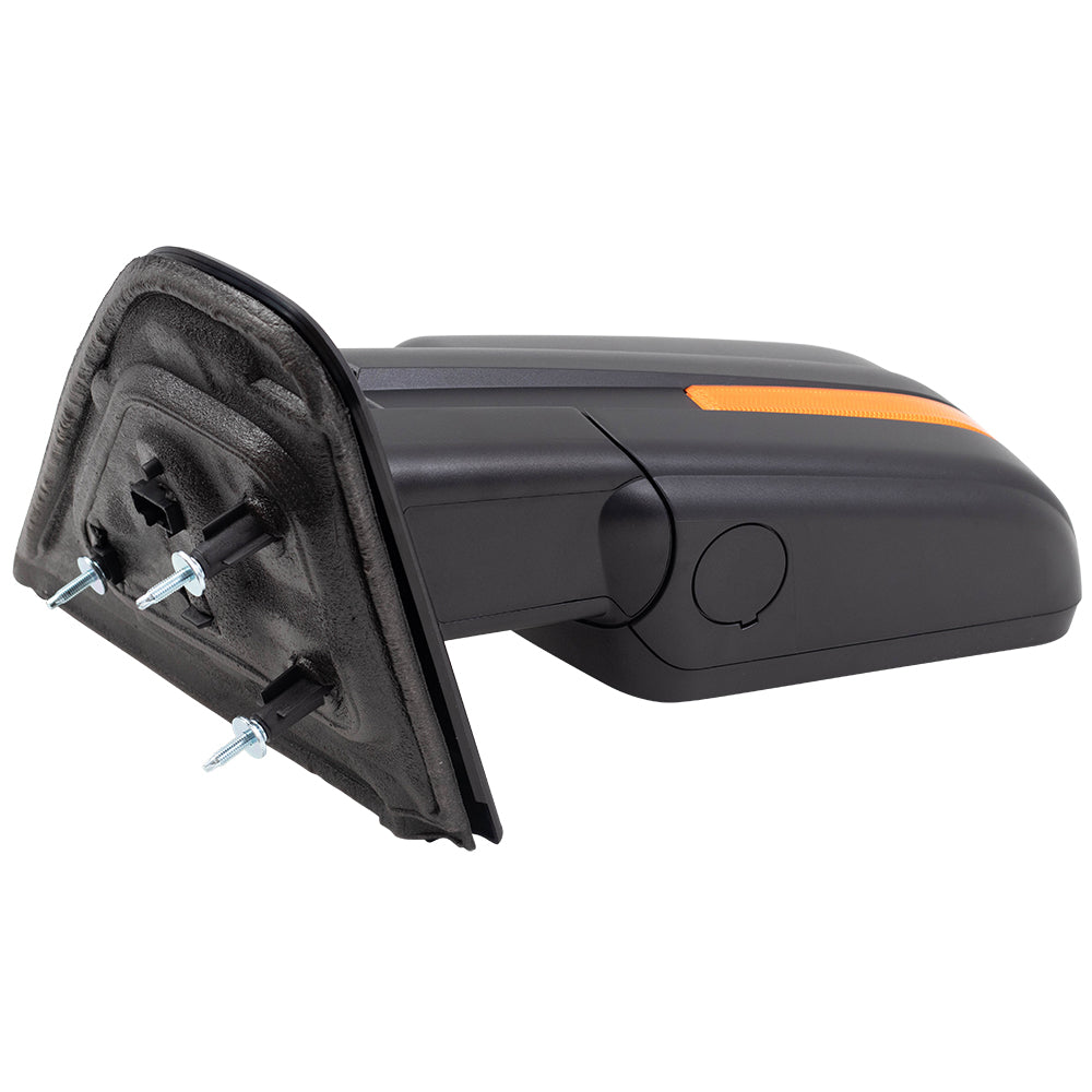 Power Mirror for 2009-2014 F-150 Reflector-Spotter Glass Pedestal Type Turn Signal Indicator Heated BL3Z17683CA Left FO1320407