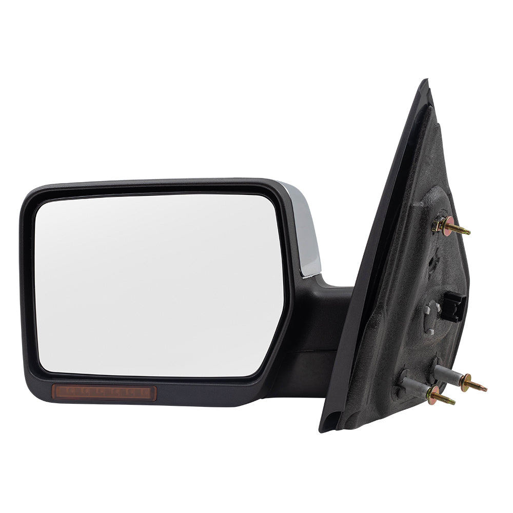 Power Mirror for 2007-2008 F-150 Turn Signal Indicator Memory Heated Manual Fold 8L3Z17683BA Left FO1320334