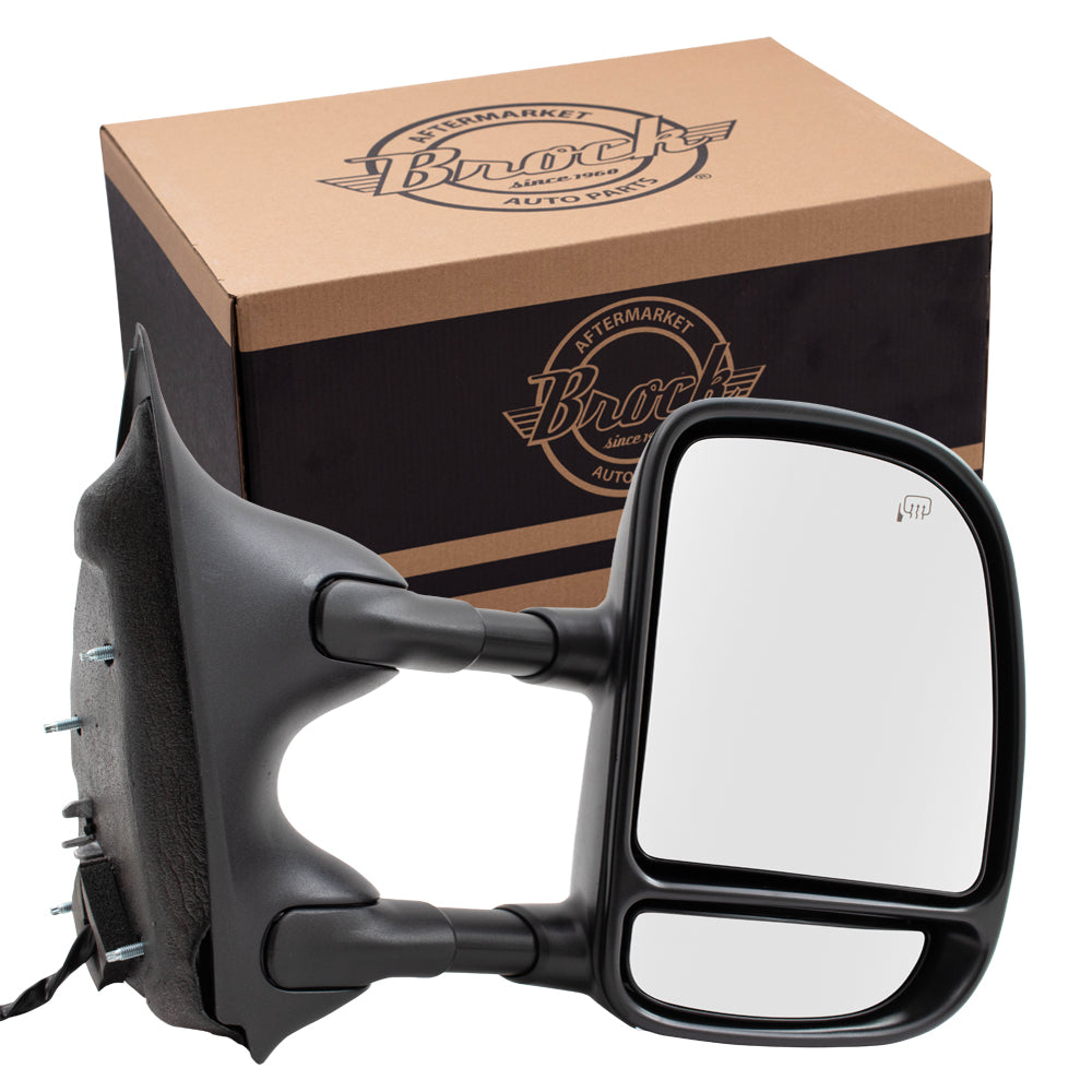 Power Towing Mirror for 2000-2005 Excursion Extendable Turn Signal Indicator for 2002-2007 F-250 Super Duty for 2002-2007 F-350 Super Duty 1C3Z17682DAA Right FO1321269