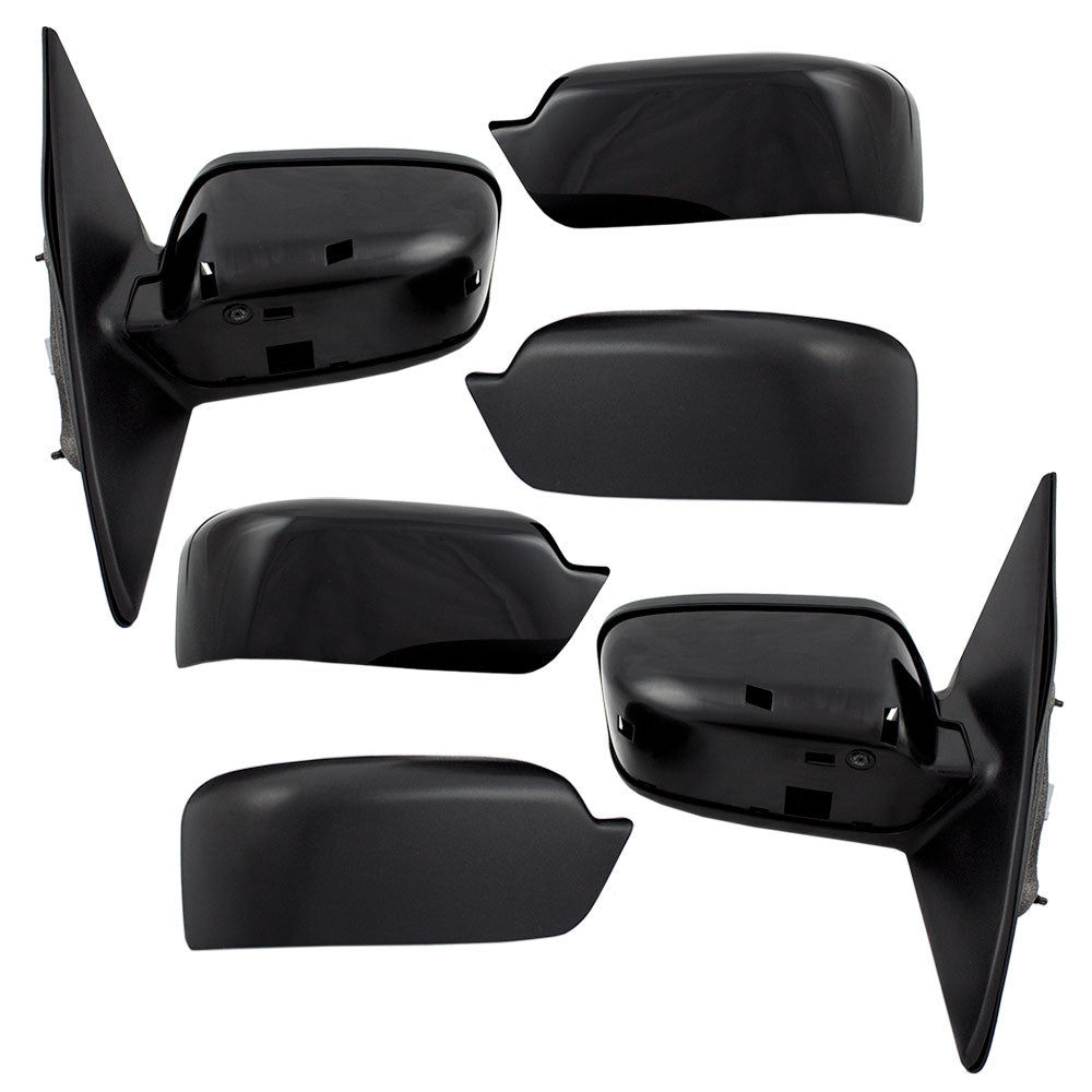 Power Mirror for 2006-2010 Fusion Heated for 2006-2010 Milan 6E5Z17683C Set FO1320266