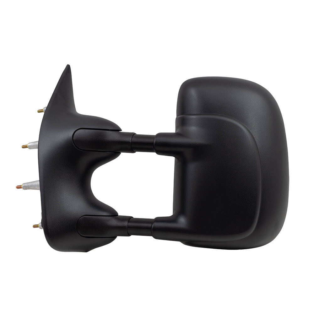 Manual Tow Mirror for 2003-2014 E-150 Extendable 2003-2005 E-150 Club Wagon 2003-2014 E-250 2003-2005 E-350 Club Wagon 2003-2021 E-350 Super Duty 7C2Z17683DA Left