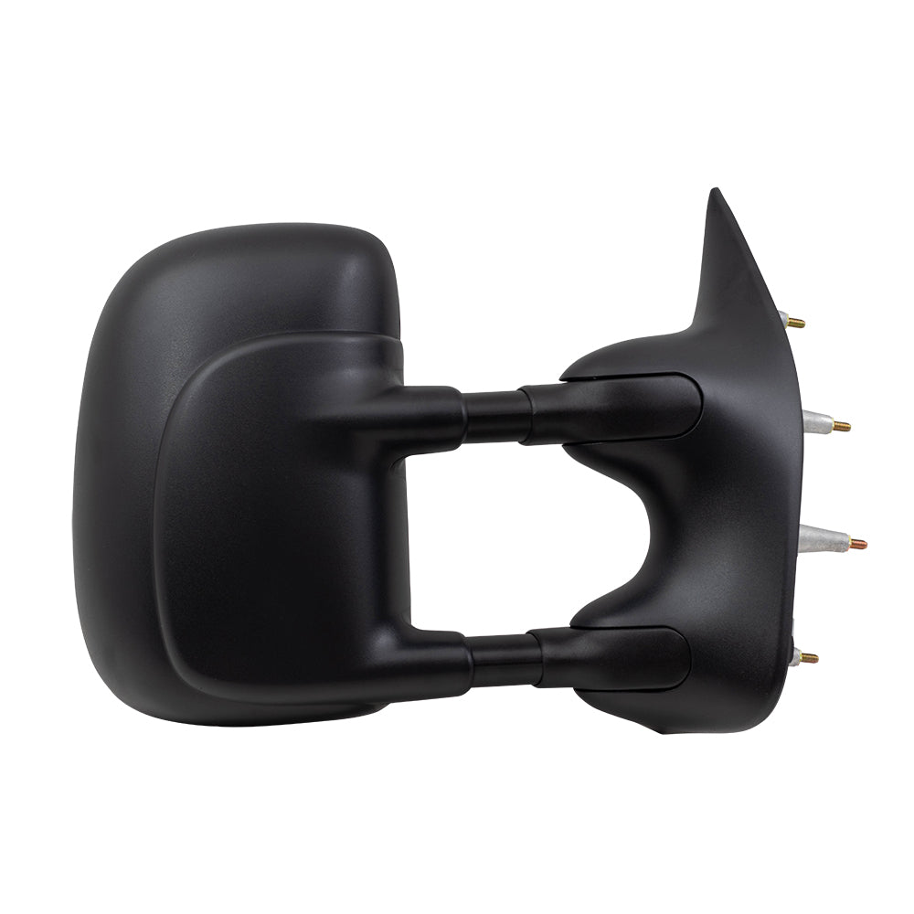 Manual Tow Mirror for 2003-2014 E-150 Extendable 2003-2005 E-150 Club Wagon 2003-2014 E-250 2003-2005 E-350 Club Wagon 2003-2021 E-350 Super Duty 7C2Z17682DA Right