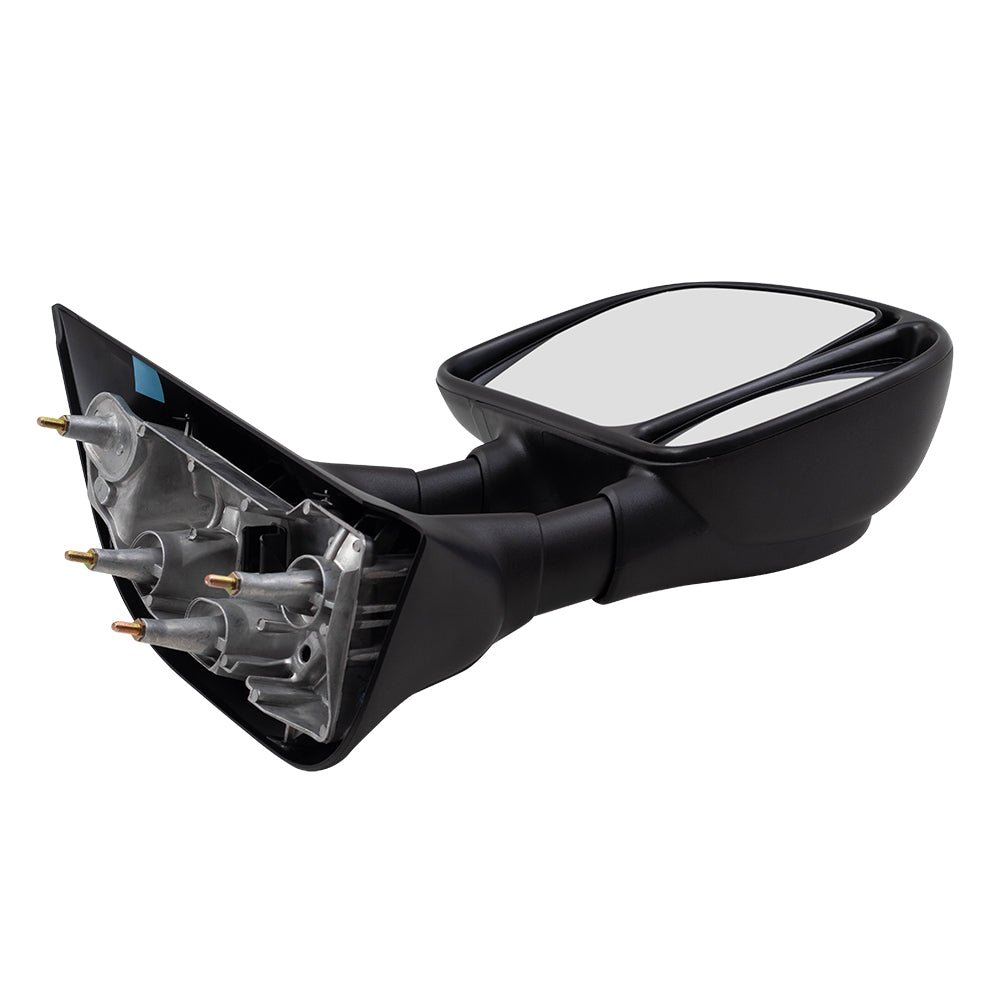 Manual Tow Mirror for 2003-2014 E-150 Extendable 2003-2005 E-150 Club Wagon 2003-2014 E-250 2003-2005 E-350 Club Wagon 2003-2021 E-350 Super Duty 7C2Z17682DA Right