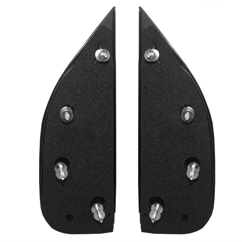 Manual Mirror for 2003-2014 E-150 Spotter Glass Sail Type 2003-2005 E-150 Club Wagon 2003-2014 E-250 2003-2005 E-350 Club Wagon 2003-2014 E-350 Super Duty AC2Z17683BA Set