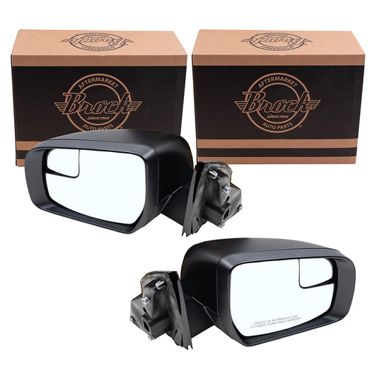 Manual Mirror for 2019-2023 Ranger Spotter Glass KB3Z17683A Set