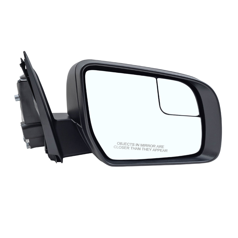 Brock Aftermarket Replacement Driver Left Passenger Right Manual Mirror Paint To Match Black With Spotter Glass Set Compatible With 2019-2021 Ford Ranger