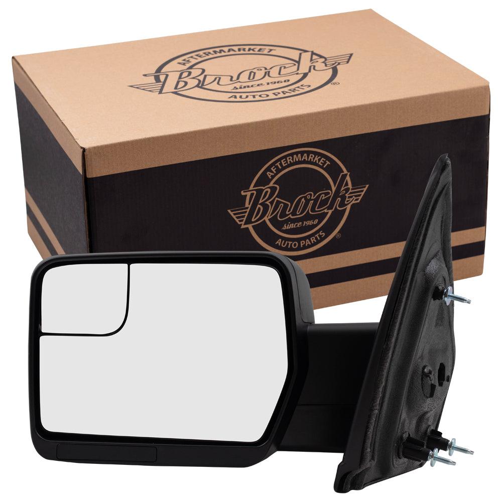 Manual Mirror for 2009-2014 F-150 Standard Type Spotter Glass BL3Z17683AA Left