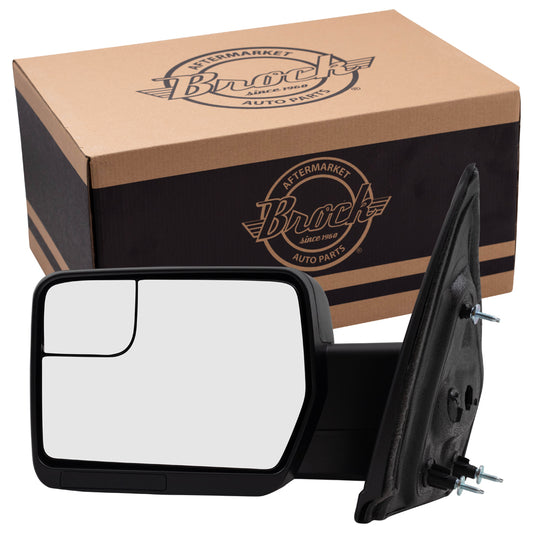 Manual Mirror for 2009-2014 F-150 Standard Type Spotter Glass BL3Z17683AA Left