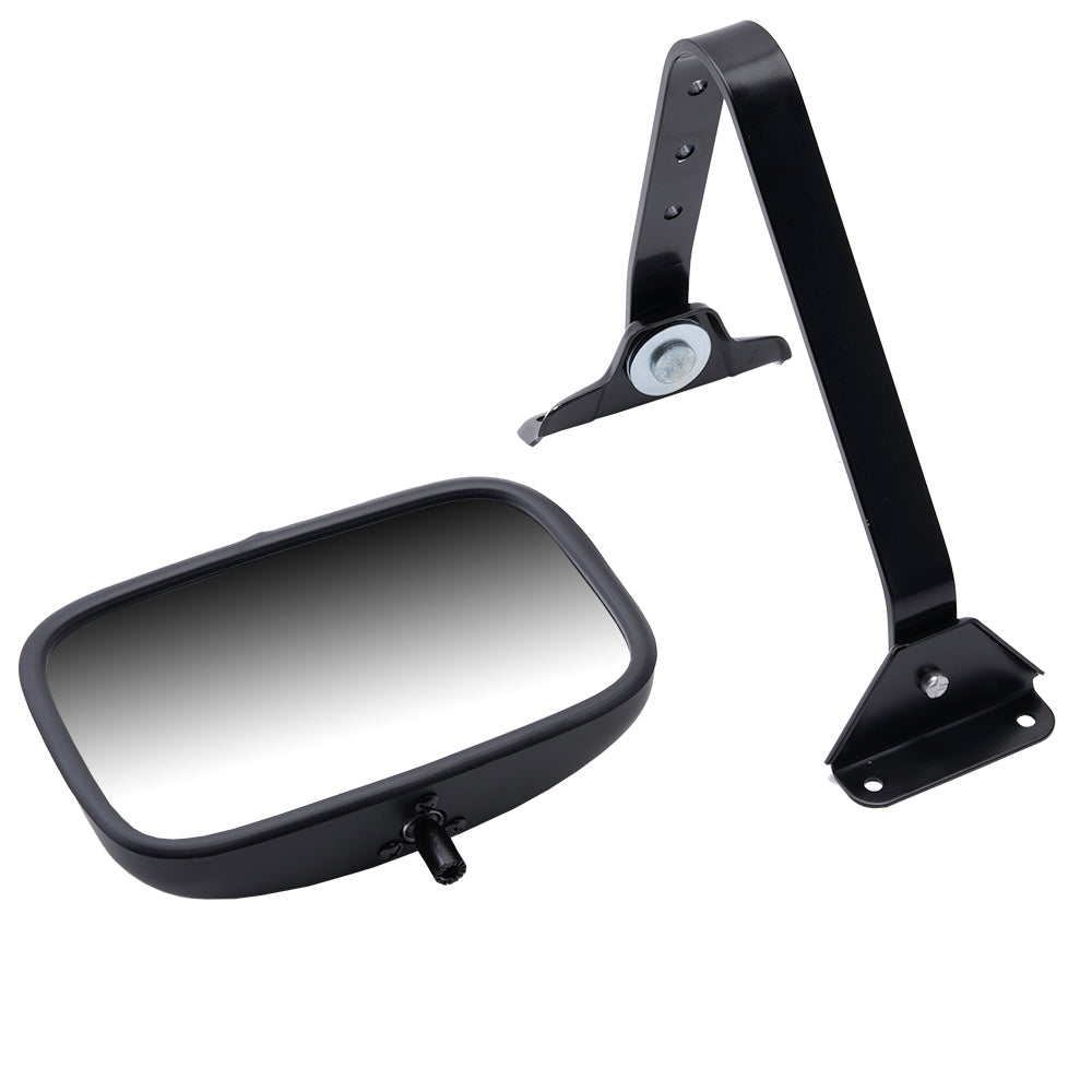 Manual Mirror for 1980-1996 Bronco 5X8 Swing Lock L=R Plastic Housing For Mirrors Upp 1984-1990 Bronco II 1991-1994 Explorer 1980-1983 F-100 1980-1997 F-150 1980-1997 F-250 1980-1997 F-350 E4TZ17682A