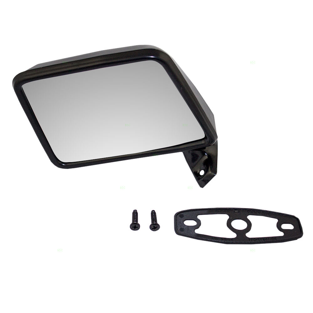 Manual Mirror for 1984-1990 Bronco II Paddle Type 1985-1991 F-150 1985-1991 F-250 1985-1991 F-350 1983-1992 Ranger E5TZ17682D Left
