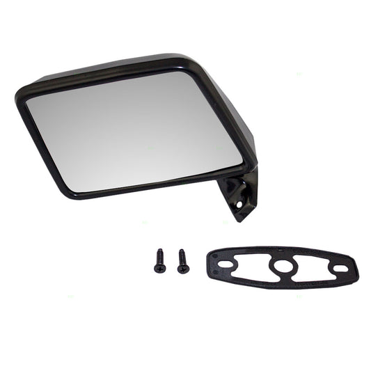Manual Mirror for 1984-1990 Bronco II Paddle Type 1985-1991 F-150 1985-1991 F-250 1985-1991 F-350 1983-1992 Ranger E5TZ17682D Left