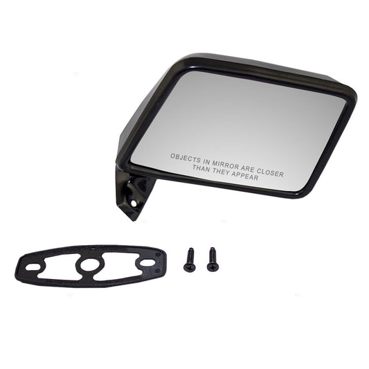 Manual Mirror for 1984-1990 Bronco II Paddle Type 1985-1991 F-150 1985-1991 F-250 1985-1991 F-350 1983-1992 Ranger E5TZ17682C Right
