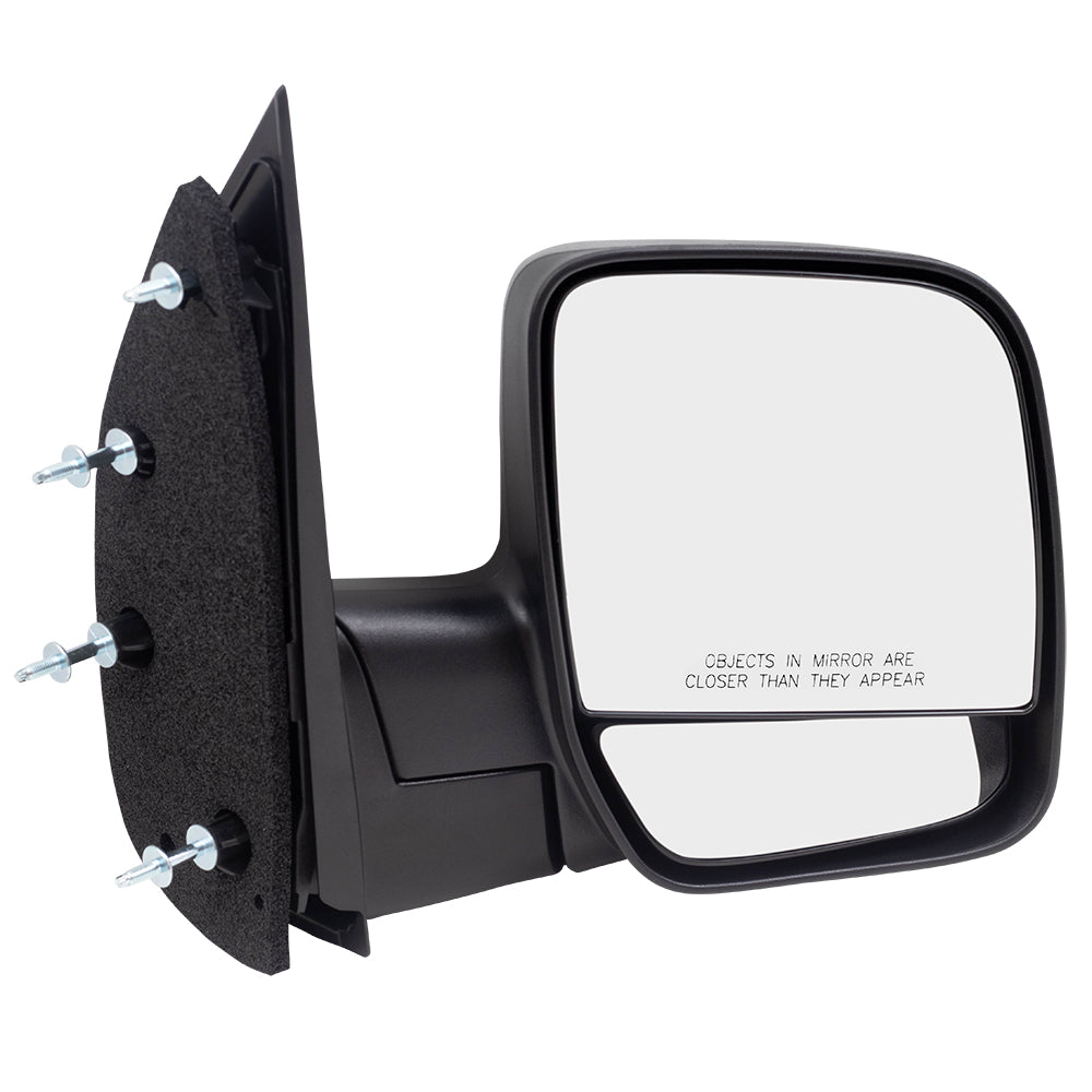 Manual Mirror for 2003-2009 E-150 Dual Glass Paddle Type 2003-2005 E-150 Club Wagon 2003-2009 E-250 2003-2005 E-350 Club Wagon 2003-2009 E-350 Super Duty 3C2Z17682FAA Right