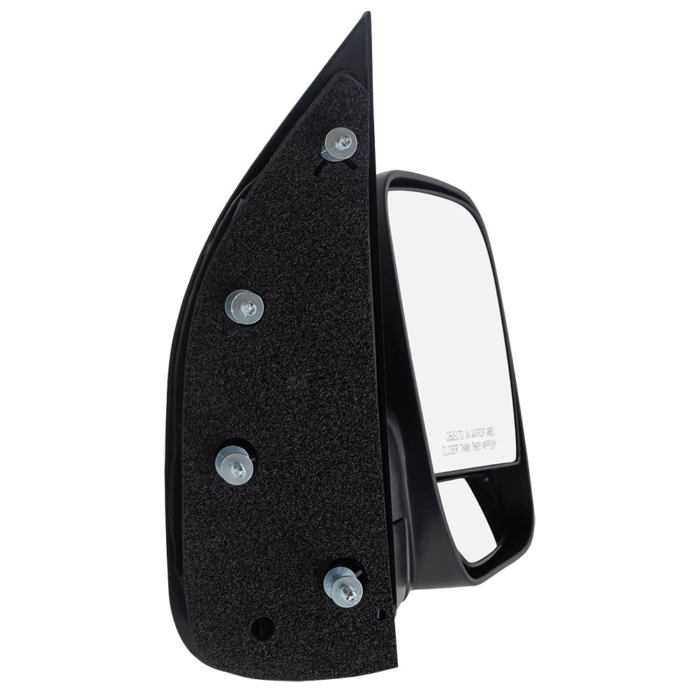 Manual Mirror for 2003-2009 E-150 Dual Glass Paddle Type 2003-2005 E-150 Club Wagon 2003-2009 E-250 2003-2005 E-350 Club Wagon 2003-2009 E-350 Super Duty 3C2Z17682FAA Right