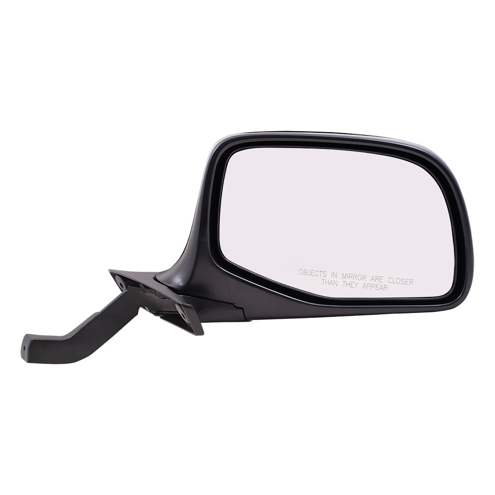 Driver and Passenger Manual Side View Paddle Type Mirrors Replacement for 1992-1996 F150 F250 F350 Pickup Truck