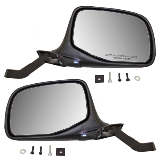 Manual Mirror for 1992-1996 Bronco Paddle Type 1992-1997 F-150 1992-1997 F-250 1992-1997 F-350 F7TZ17683DAB Set
