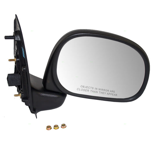 Manual Mirror for 1997-2002 F-150 Rectangular To 2/11/02 1997-1999 F-250 F75Z17682HAA Right