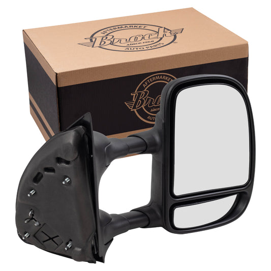 Manual Tow Mirror for 2000-2005 Excursion Extendable 1999-2007 F-250 Super Duty 1999-2007 F-350 Super Duty 3C3Z17682AAA Right