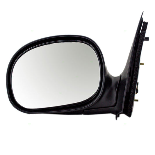 Manual Mirror for 1997-2002 F-150 Contour Type To 02/11/02 1997-1999 F-250 1997-1997 F-350 F7TZ17D743AB Left
