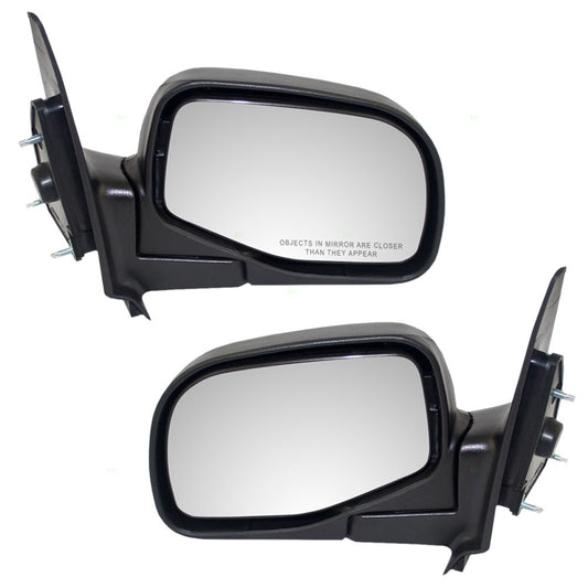 Manual Mirror for 1998-2001 B2500 Styled Type 1993-2005 Ranger 1996-1997 B2300 1998-2005 B3000 1F7069180 Set