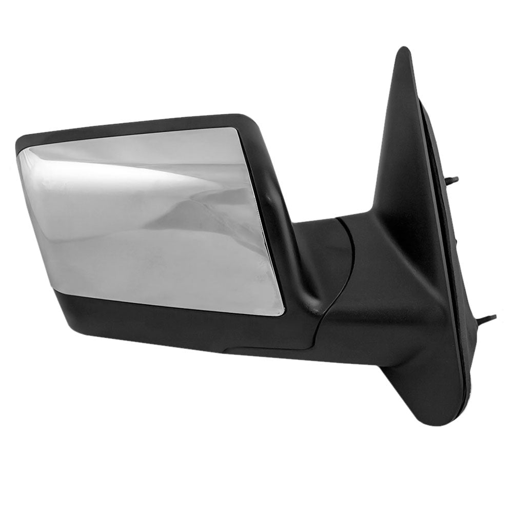 Manual Mirror for 2006-2011 Ranger Textured Base/Chrome Cover 8L5Z17682EA Right