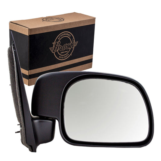 Manual Mirror for 2000-2005 Excursion 2008-2009 F-250 1999-2016 F-250 Super Duty 2008-2009 F-350 1999-2016 F-350 Super Duty F81Z17682AAA Right
