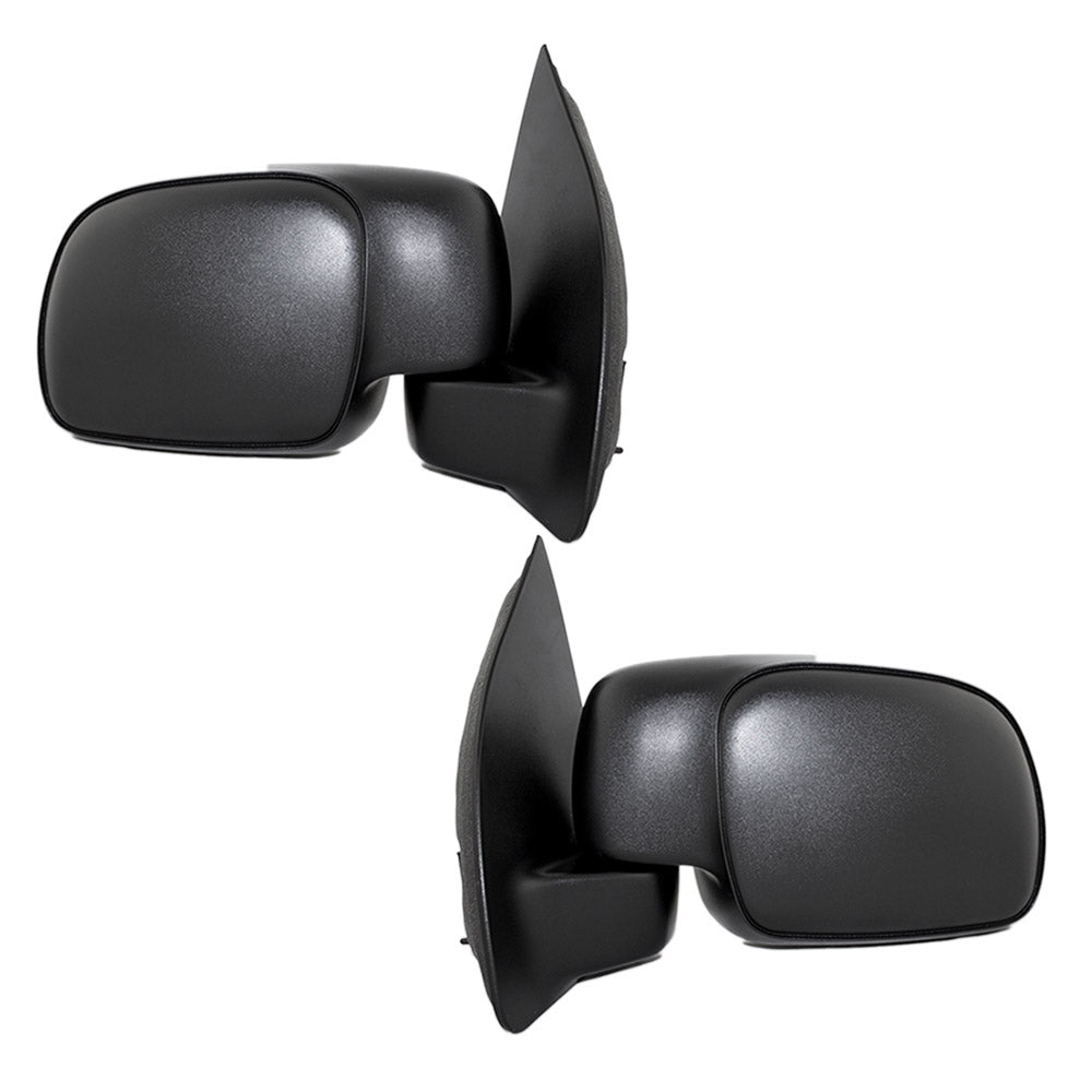 Manual Mirror for 2000-2005 Excursion 2008-2009 F-250 1999-2016 F-250 Super Duty 2008-2009 F-350 1999-2016 F-350 Super Duty F81Z17683AAB Set