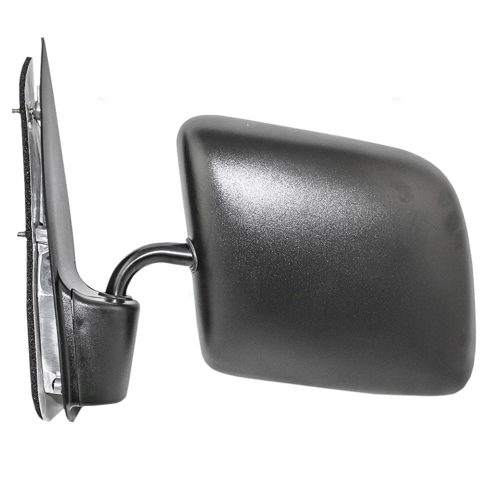 Manual Mirror for 1992-2002 E-150 Econoline Flat Glass Swing Lock Paddle Type 2003-2007 E-150 2003-2005 E-150 Club Wagon 1992-2002 E-250 Econoline 2003-2007 E-250 1992-1998 E-350 Econoline F4UZ17683A