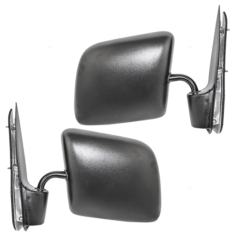 Manual Mirror for 1992-2002 E-150 Econoline Flat Glass Swing Lock Paddle Type 2003-2007 E-150 2003-2005 E-150 Club Wagon 1992-2002 E-250 Econoline 2003-2007 E-250 1992-1998 E-350 Econoline F4UZ17683A