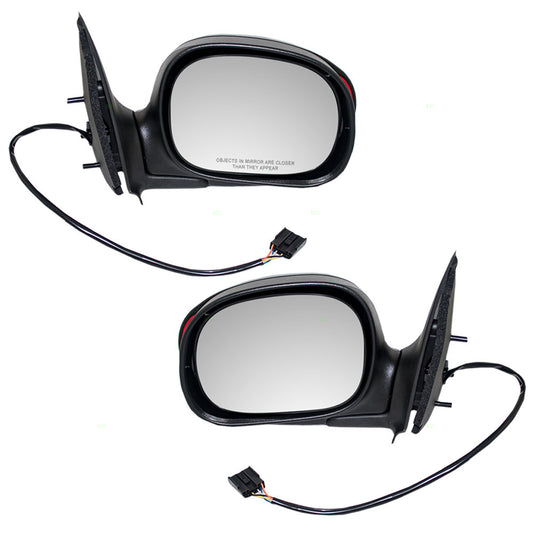 Power Mirror for 2000-2003 F-150 Turn Signal Indicator for 2004 F-150 Heritage 1L3Z17683CAB Set FO1320221