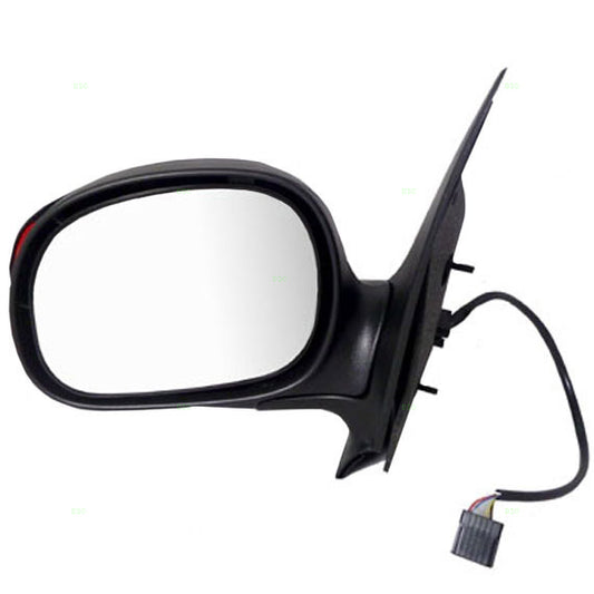 Power Mirror for 2001-2003 F-150 Supercrew Cab From 01/23/01 Turn Signal Indicator 1L3Z17683BAB Left FO1321223
