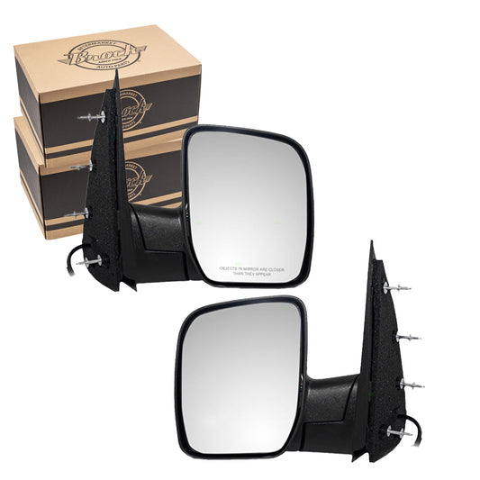 Power Mirror for 2009-2014 E-150 Sail Type for 2009-2014 E-250 for 2010-2014 E-450 Super Duty 9C2Z17683AA Set FO1320338