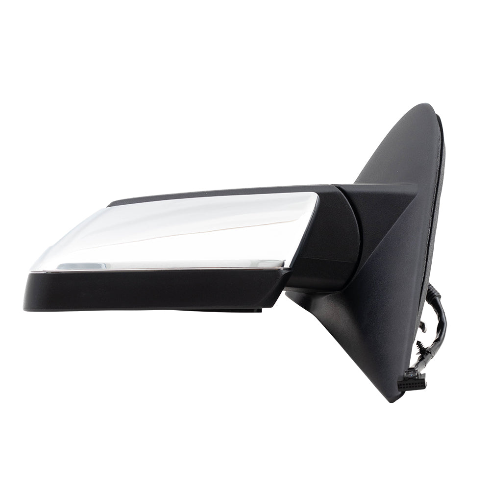 Power Mirror for 2013-2014 Expedition Spotter Glass Puddle Lamp Memory Heated Power Fold for 2012-2014 Navigator CL7Z17683AA Left FO1320484