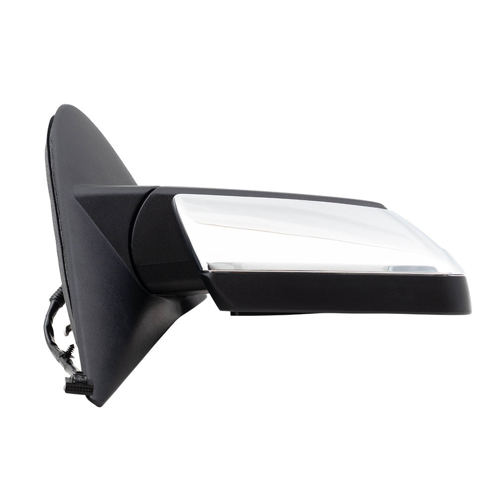 Power Mirror for 2013-2014 Expedition Spotter Glass Puddle Lamp Memory Heated Power Fold for 2012-2014 Navigator CL7Z17682AA Right FO1321484