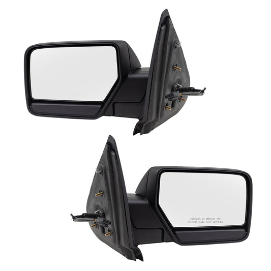 Power Mirror for 2007-2014 Expedition Puddle Lamp Manual Fold 7L1Z17683CA Set FO1320382
