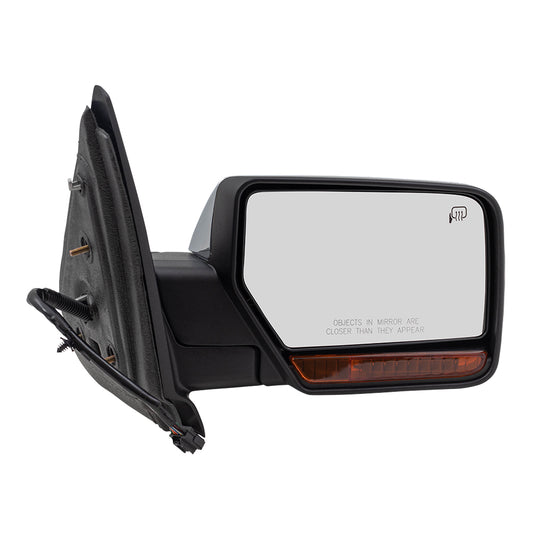 Power Mirror for 2007-2008 Expedition Turn Signal Indicator Puddle Lamp Memory Heated Power Fold for 2007-2008 Navigator 8L7Z17682AA Right FO1321391
