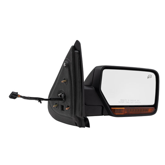 Power Mirror for 2009-2010 Expedition Turn Signal Indicator Puddle Lamp Memory Heated Power Fold for 2009-2010 Navigator 9L1Z17682AA Right FO1321365