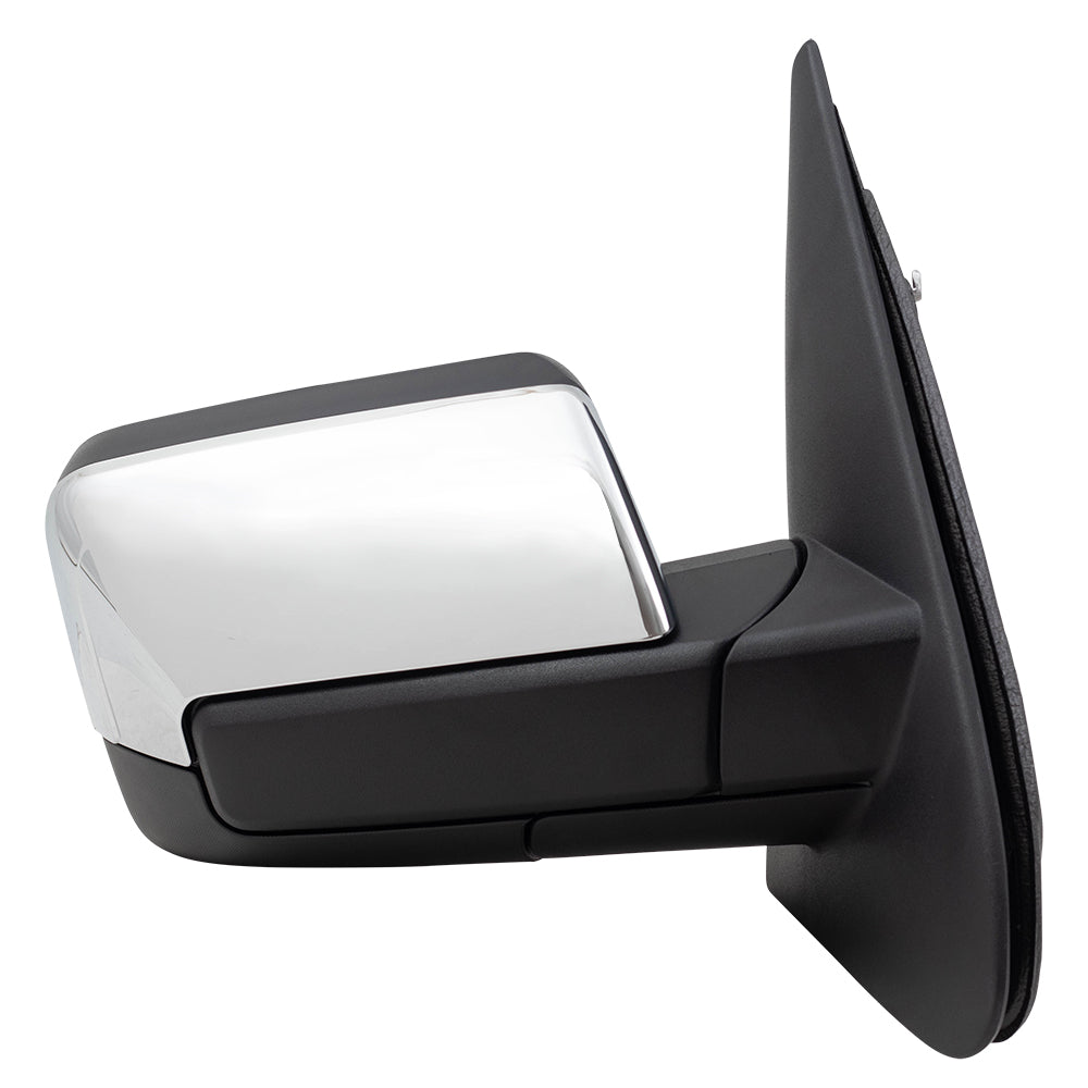 Power Folding Mirror Chrome Replacement for 2009-2010 Expedition Navigator Passengers Side Heated Signal Memory Puddle Lamp 9L7Z17682AA