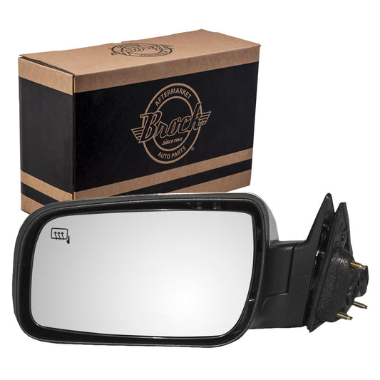 Power Mirror for 2008-2009 Taurus Satin Chrome Puddle Lamp Heated for 2008-2009 Sable 8G1Z17683F Left FO1320335