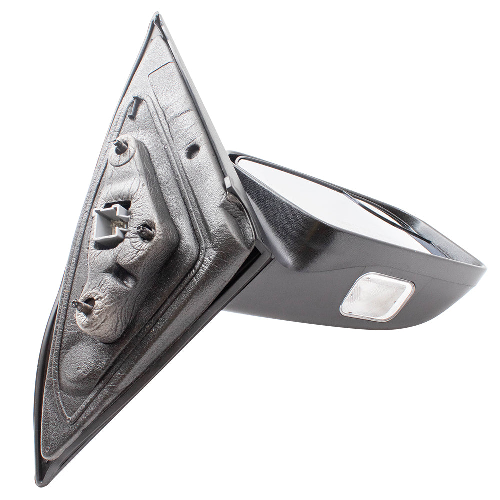 Power Mirror for 2011-2012 Fusion Puddle Lamp Heated for 2011 Milan 6E5Z17D743BPTM Set FO1320423