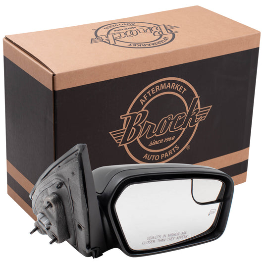 Power Mirror for 2011-2012 Fusion Puddle Lamp Heated for 2011 Milan 6E5Z17D742BPTM Right FO1321423