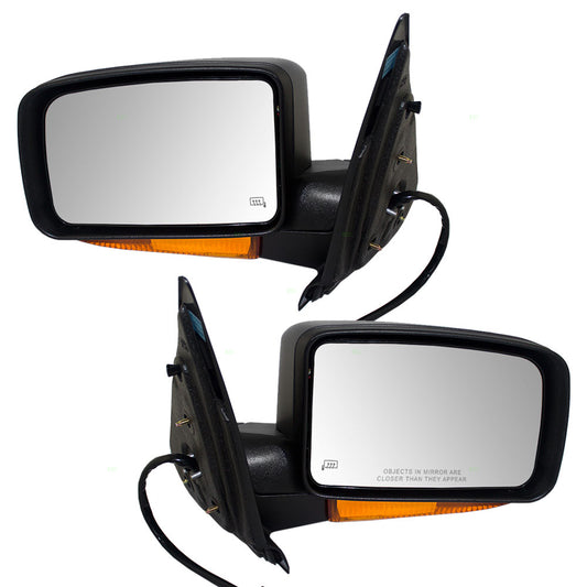 Power Mirror for 2003-2006 Expedition Turn Signal Indicator Puddle Lamp Heated 5L1Z17683BAA Set FO1320339